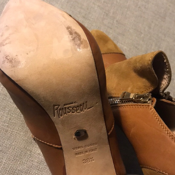 Jerome Rousseau booties never worn outdoors! - Picture 4 of 4